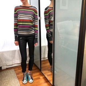 Lisa Todd striped crew neck sweater